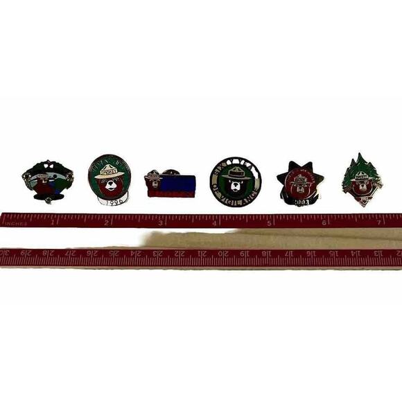 Lot of 11 Smokey The Bear Forrest Service Collectible Pins Collection Hat Pins - Picture 15 of 16